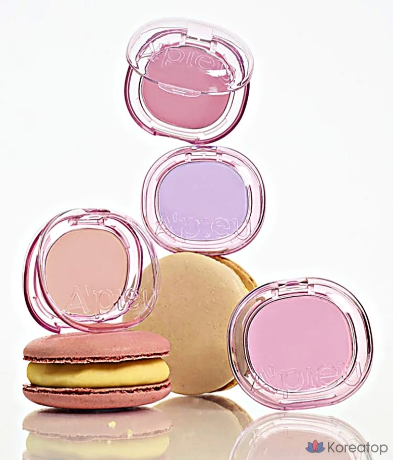 Румяна A'Pieu Juicy Pang Pastel, 3,7 г, VL04 Mist Cotton, 1 шт., фото 3