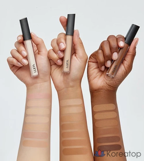 Консилер Luna Long-Lasting Tip Concealer Cover Fit EX, 6.5g, 1 шт., осветляющий., фото 6