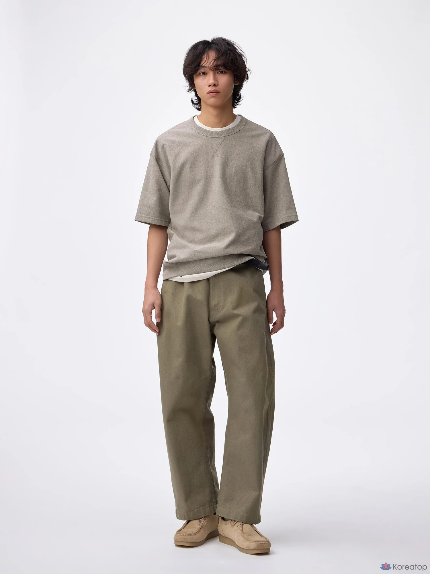 Футболка Uniqlo Sweat Look T