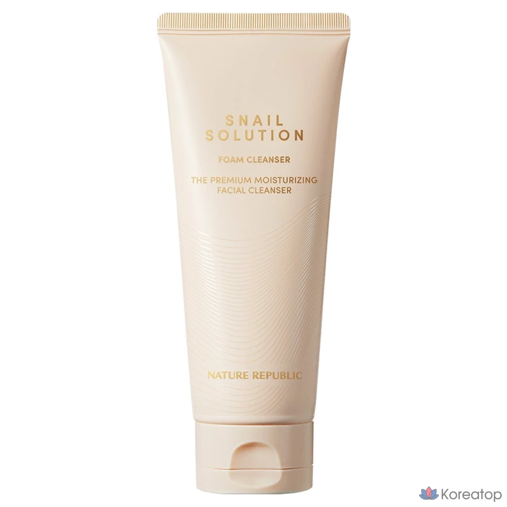 Очищающая пенка для лица Nature Republic Snail Solution, 150 мл, 1 шт.