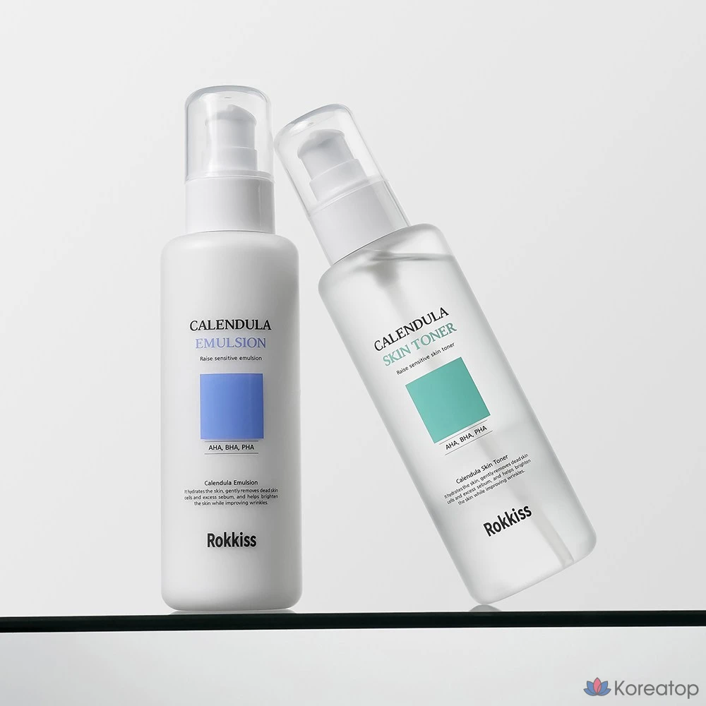 Rocky's Calendula Skin Toner 150ml + Emulsion 150ml, 1 комплект