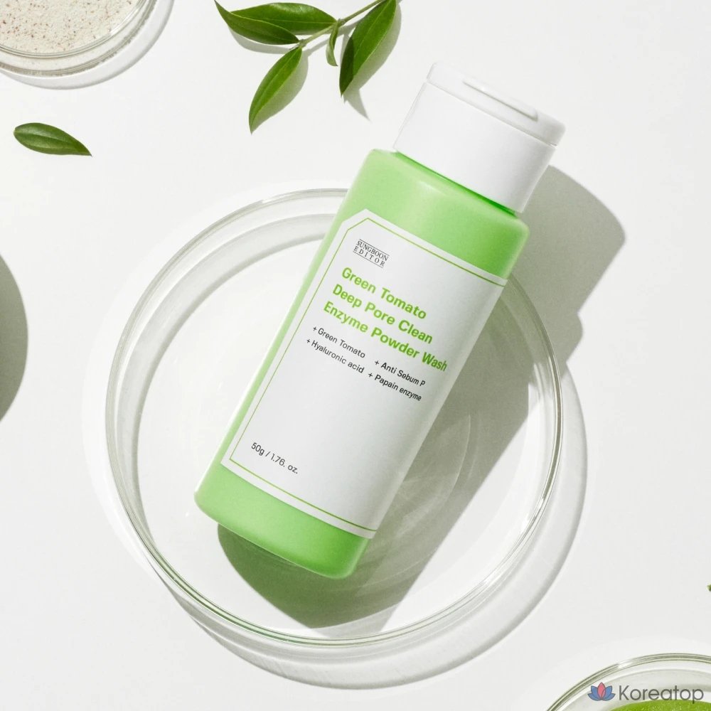 Порошок-гель для умывания Ingredient Editor Green Tomato Deep Pore Clean Enzyme Powder Wash, 50 г, 1 шт.