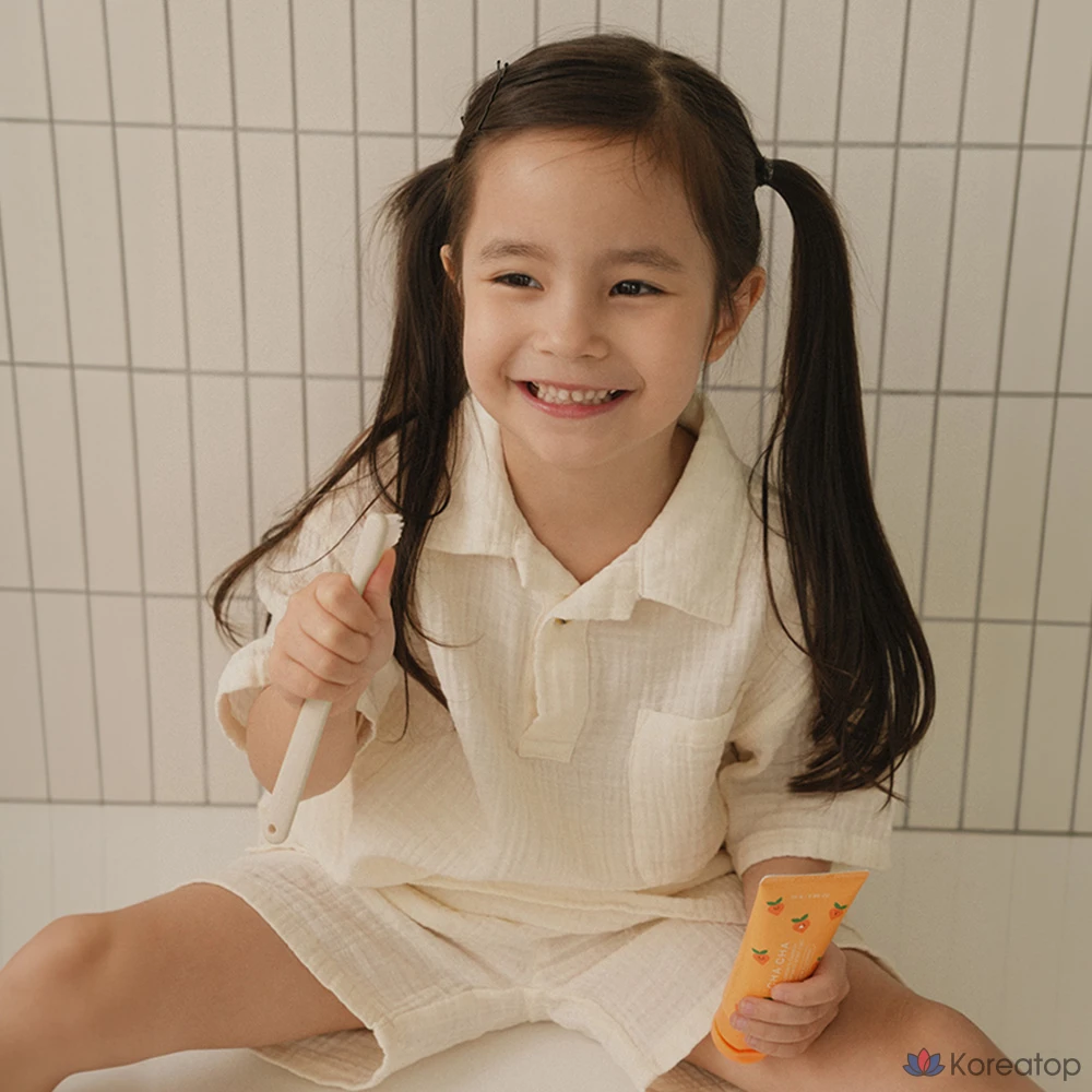 Зубная паста UNPA Cha Cha Kids Carrot Low Fluoride, 75 г, 1 шт.