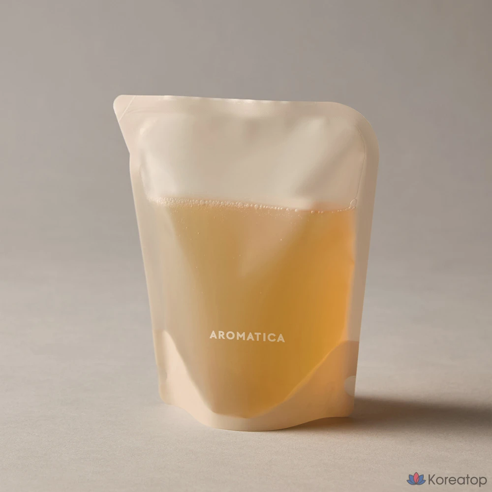 Сменный блок геля для душа Aromatica с ароматом лемонграсса, 500 мл, 1 шт.