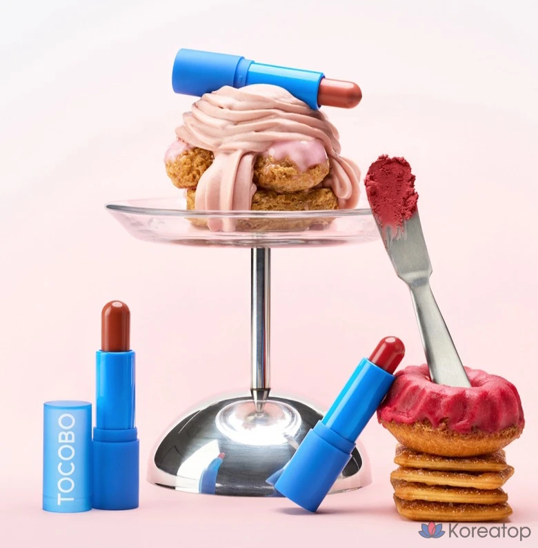 Бальзам для губ Tocobo Powder Cream Lip Balm, оттенок 031 Rose Burn, 3.5 г, 1 шт., фото 3