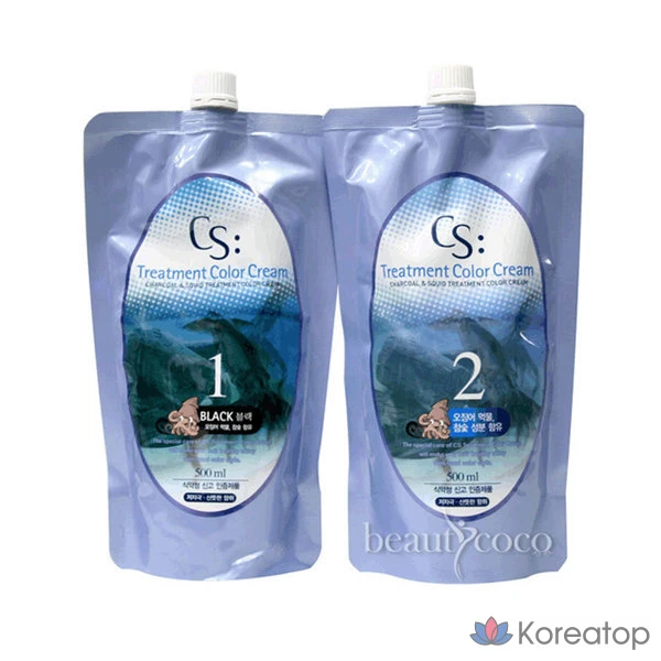 Чернила для окрашивания кальмаров Somang CS, 1-й и 2-й оттенки, 500 г, натуральный коричневый цвет, 1 шт.