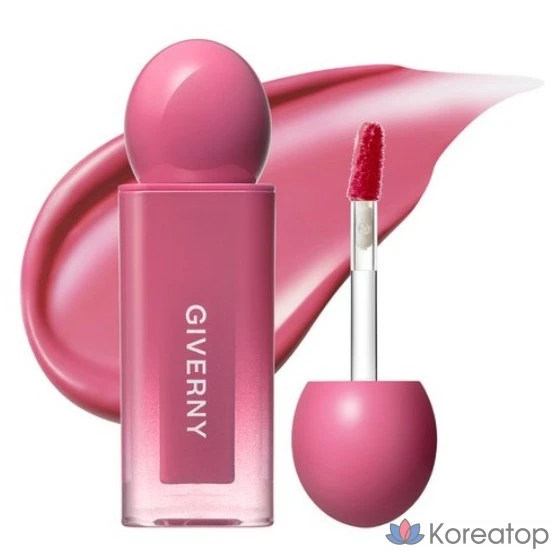 Тинт для губ Giverny Dewy Lip Glaze Tint, оттенок 05 Refine Mauve, 4.3 г, 1 шт.