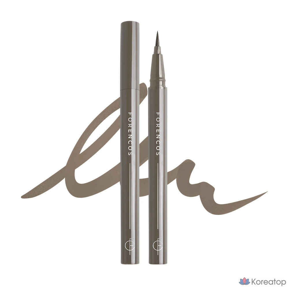 Подводка для глаз Forencos Tattoo All-Proof, 0,6 г, оттенок 04, мягкий коричневый, 1 шт.