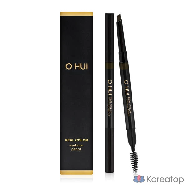 Карандаш для бровей Artbox/Ohui Ohui Real Color № 01 Натуральный коричневый, 1 шт.