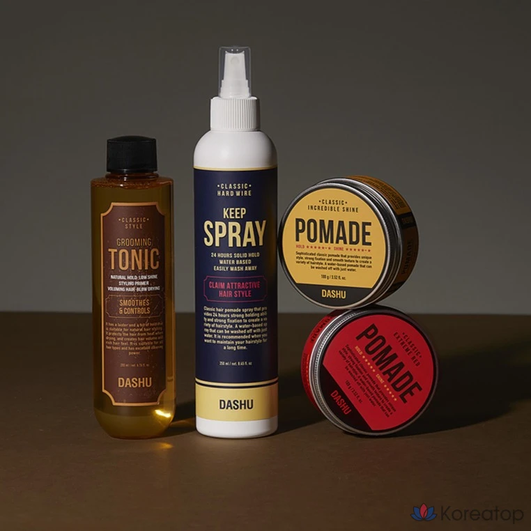 Воск для волос DASHU Classic Incredible Shine Pomade, 100 г, 1 шт.