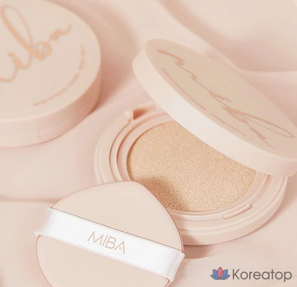 Тональный крем MIBA Nano Fit Proof Cushion Foundation, 20 г, № 23, натуральный бежевый, 1 шт.