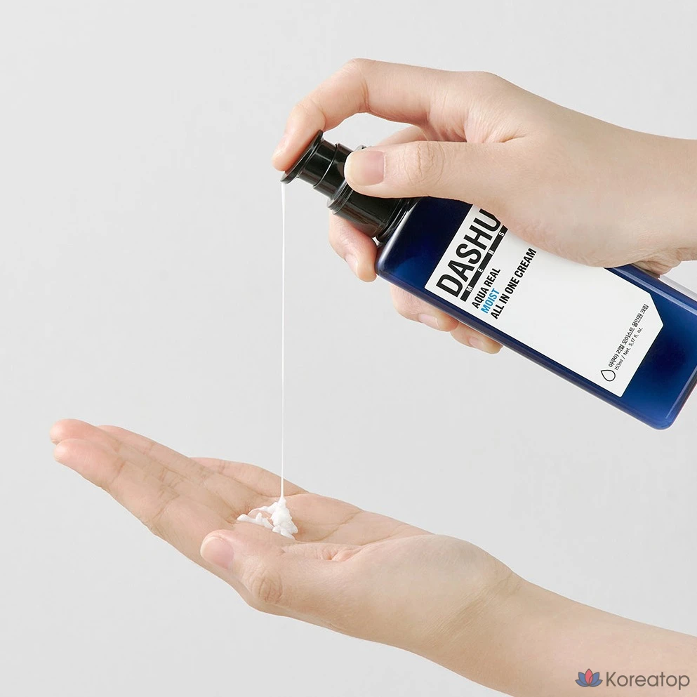 Увлажняющий крем DASHU Men's Aqua Real Moist All-in-One Cream, 153 мл, 1 шт.