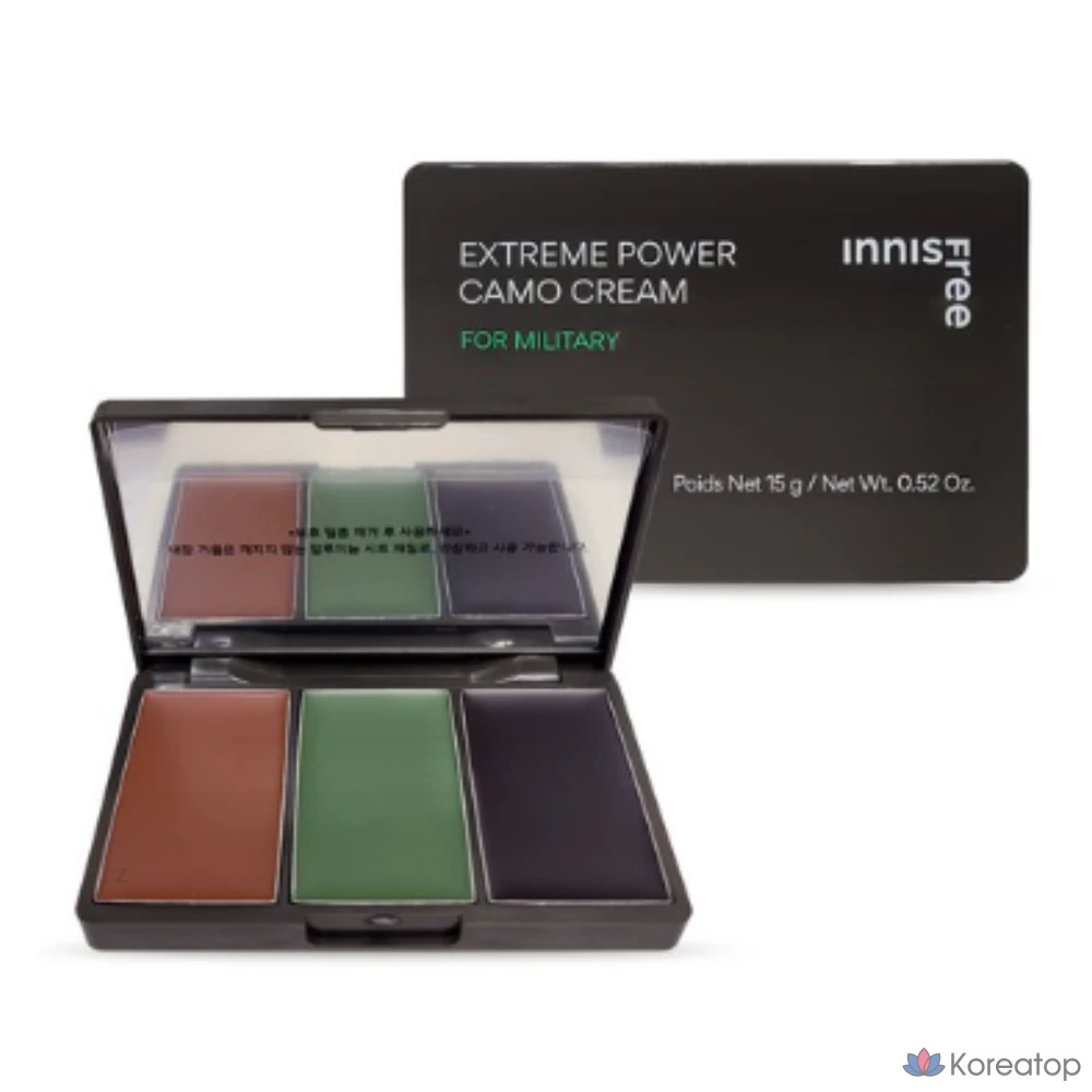 Крем-маска Innisfree Extreme Power Camouflage Cream SPF50+ PA+++ 15 г, 3 цвета, 1 шт.