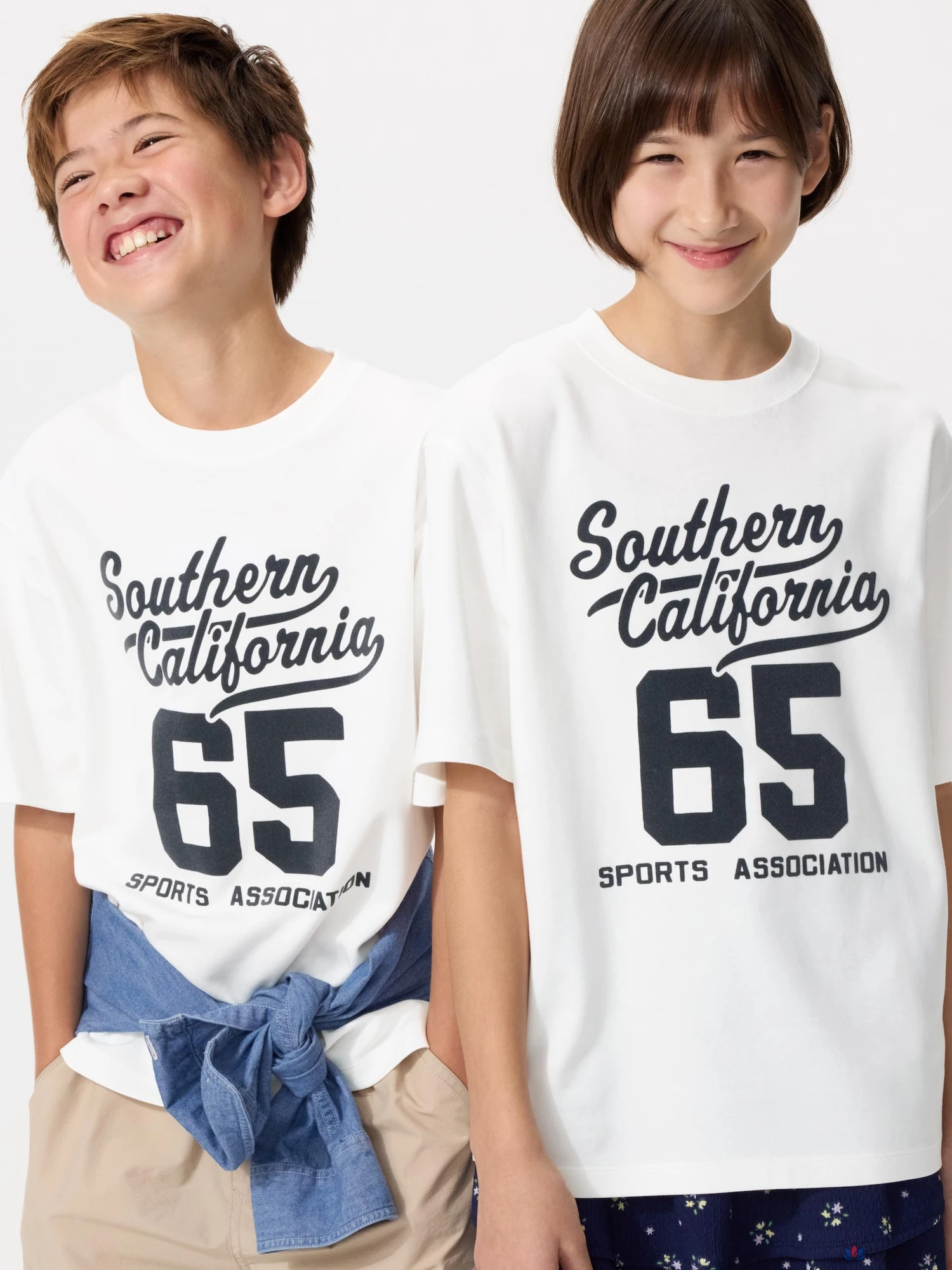 Футболка детская Uniqlo AIRism Cotton Graphic Crew Neck T