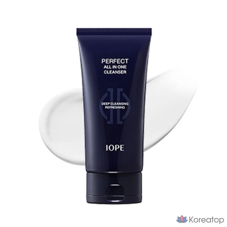 IOPE Men Perfect Clean All-in-One Cleanser, 125 г, 1 шт.