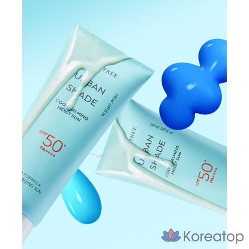 Солнцезащитный крем Dewytree Urban Shade Cool Calming Moisture SPF50+ PA++++