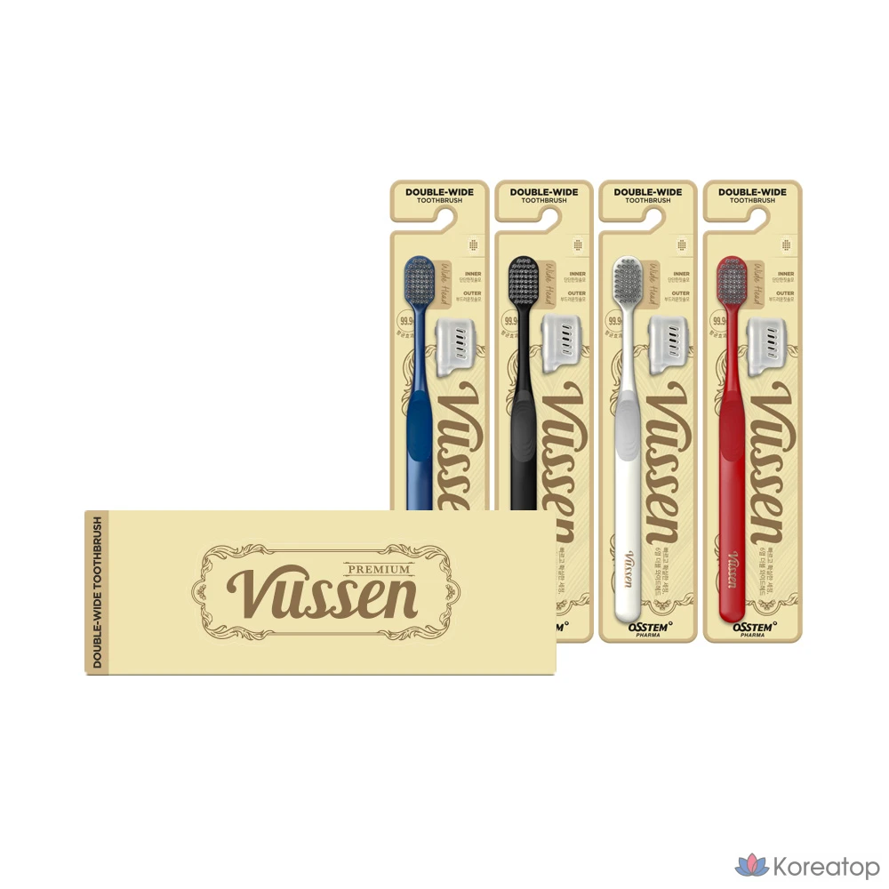 Зубная паста Vussen Osstem Toothpaste Toothbrush 1:1 Gift Set (паста 1 шт. + щетка 1 шт. + чехол + пакет), 120 мл, 1 шт., фото 3
