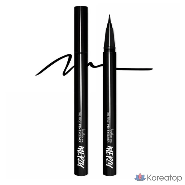 Подводка для глаз MERZY the First Pen Eyeliner 0.5g, P1 Oreo, 1 шт.