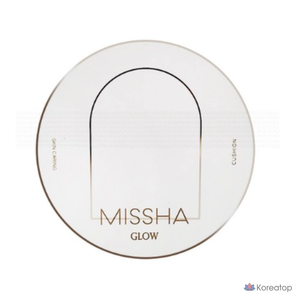Тональный крем-кушон Missha Glow Cushion Foundation Light, 13 г, 21 оттенок ваниль, 1 шт.