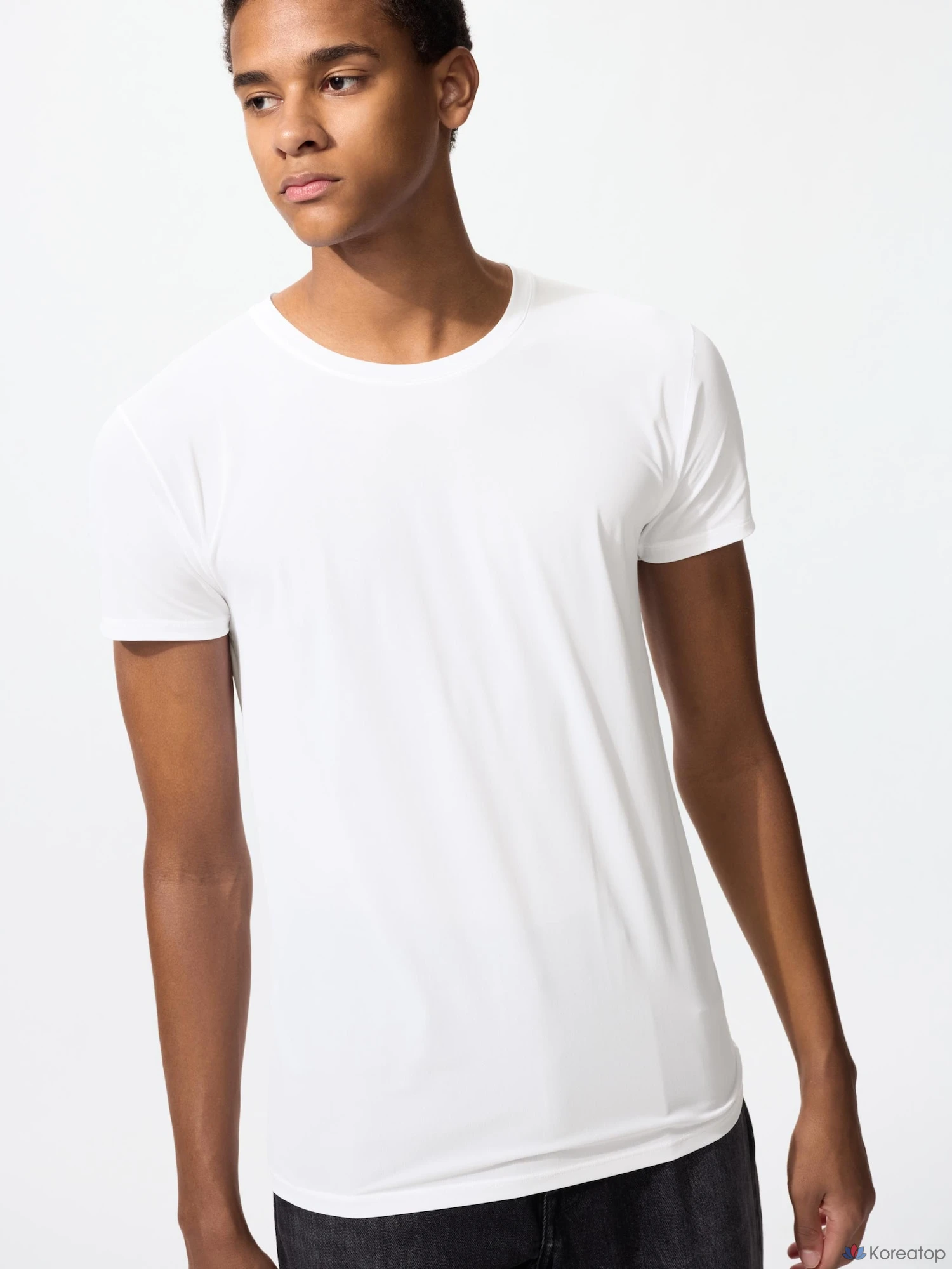 Футболка Uniqlo AIRism Mesh Crew Neck T