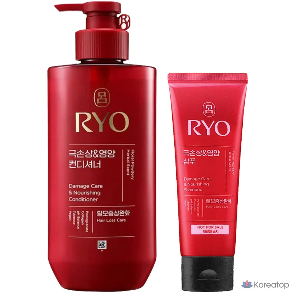 Кондиционер для волос Ryo Hambit Extreme Damage Nutrition Care 480 мл, 1 шт., 480 мл