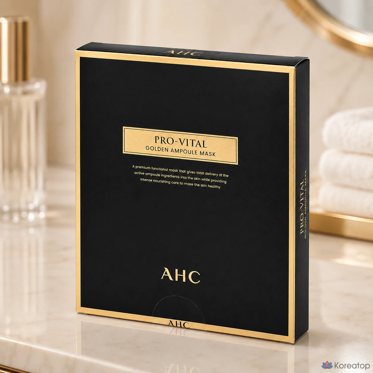 Тканевая маска для лица AHC Pro Vital Golden Ampoule Mask, 40 шт., фото 8