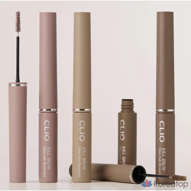 Тушь для бровей Clio Kill Brow Slim Ash, 01 Ash Pink, 1 шт., фото 2