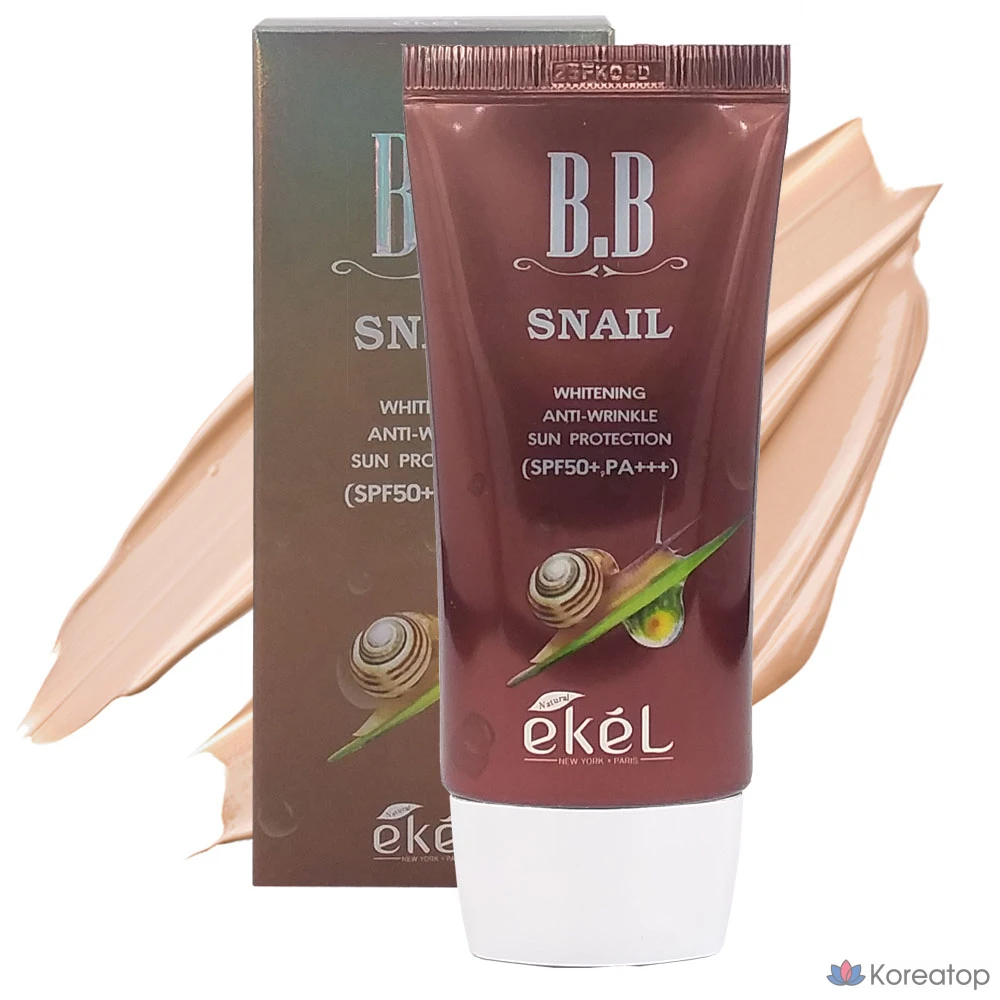 BB-крем Ekel Snail SPF50, 50 мл, 1 шт.