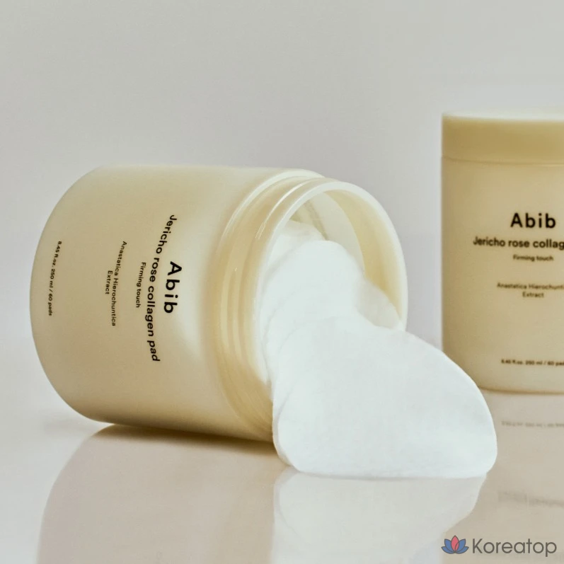 Коллагеновые подушечки Abib Resurrection для укрепления кожи, 250 мл, 1 упаковка, 60 листов.