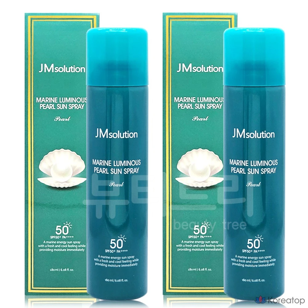 JM Solution Cheonggwang Marine Pearl Sun Spray Pearl, 180ml+180ml, 360ml, 1 шт., фото 4