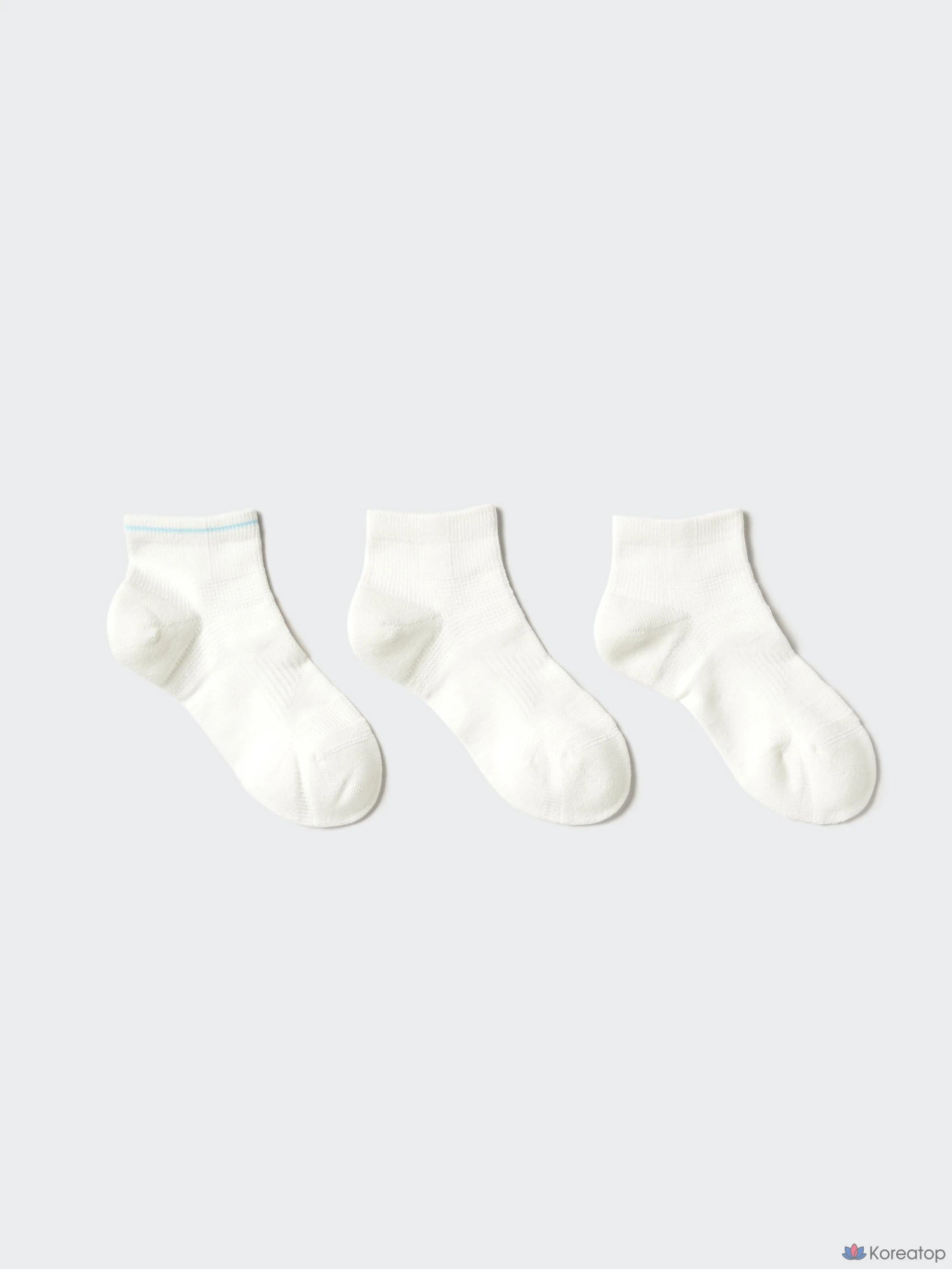 Носки короткие Uniqlo Pile Line, 3 пары