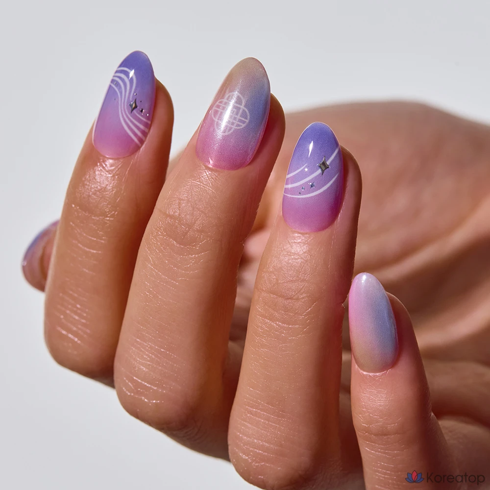 Гель-лак для ногтей Ohora Real Gel Tip, оттенок Aurora Halo, 1 шт., фото 3