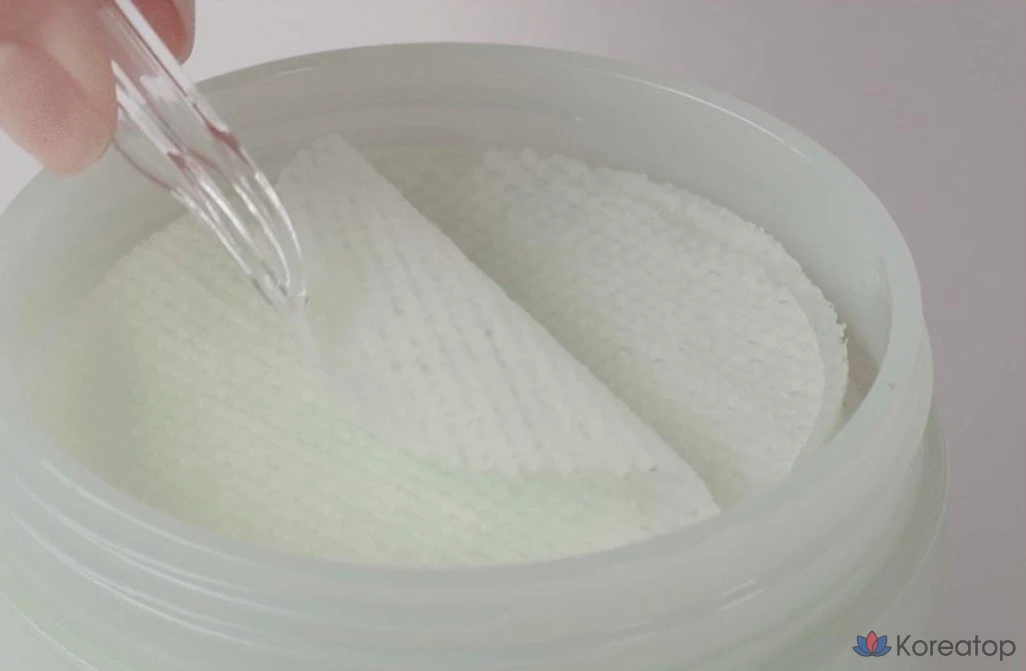 Тонизирующие подушечки Dr. Bio Green Rice Biome Whitening Toner Pads, 160 мл, 1 шт., 60 листов