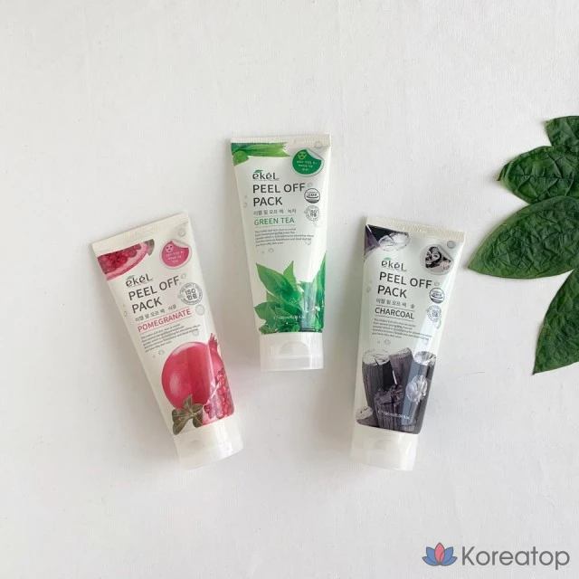 Набор для снятия макияжа Ekel Peel Off Pack 180 мл, огурец, 1 упаковка, 4 упаковки, фото 3