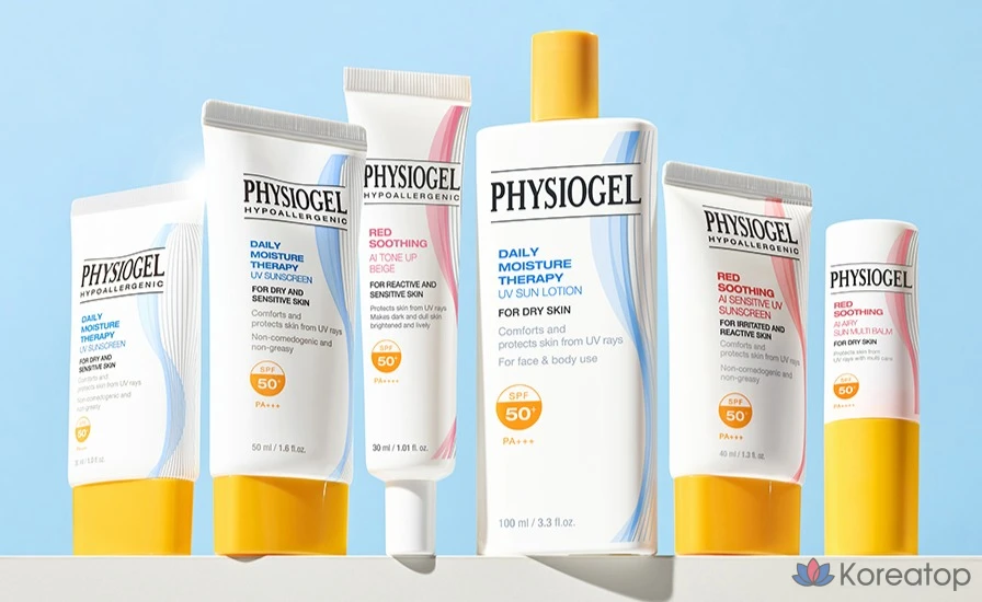 Солнцезащитный лосьон Physiogel Daily Moisture UV Family Sun Lotion SPF50+ PA+++, 100 мл, 1 шт.