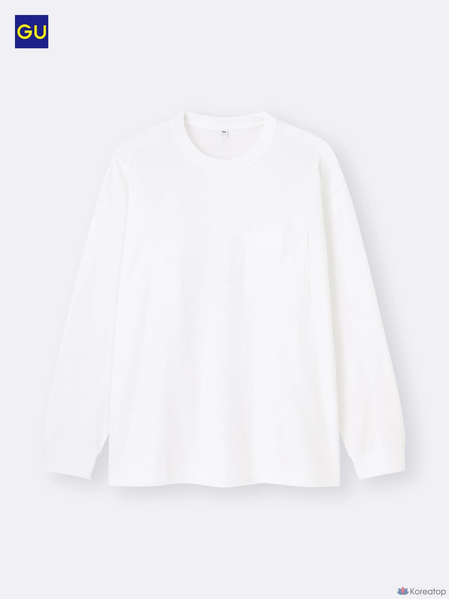 Футболка Uniqlo Heavyweight Crew Neck T-Shirt Long Sleeve