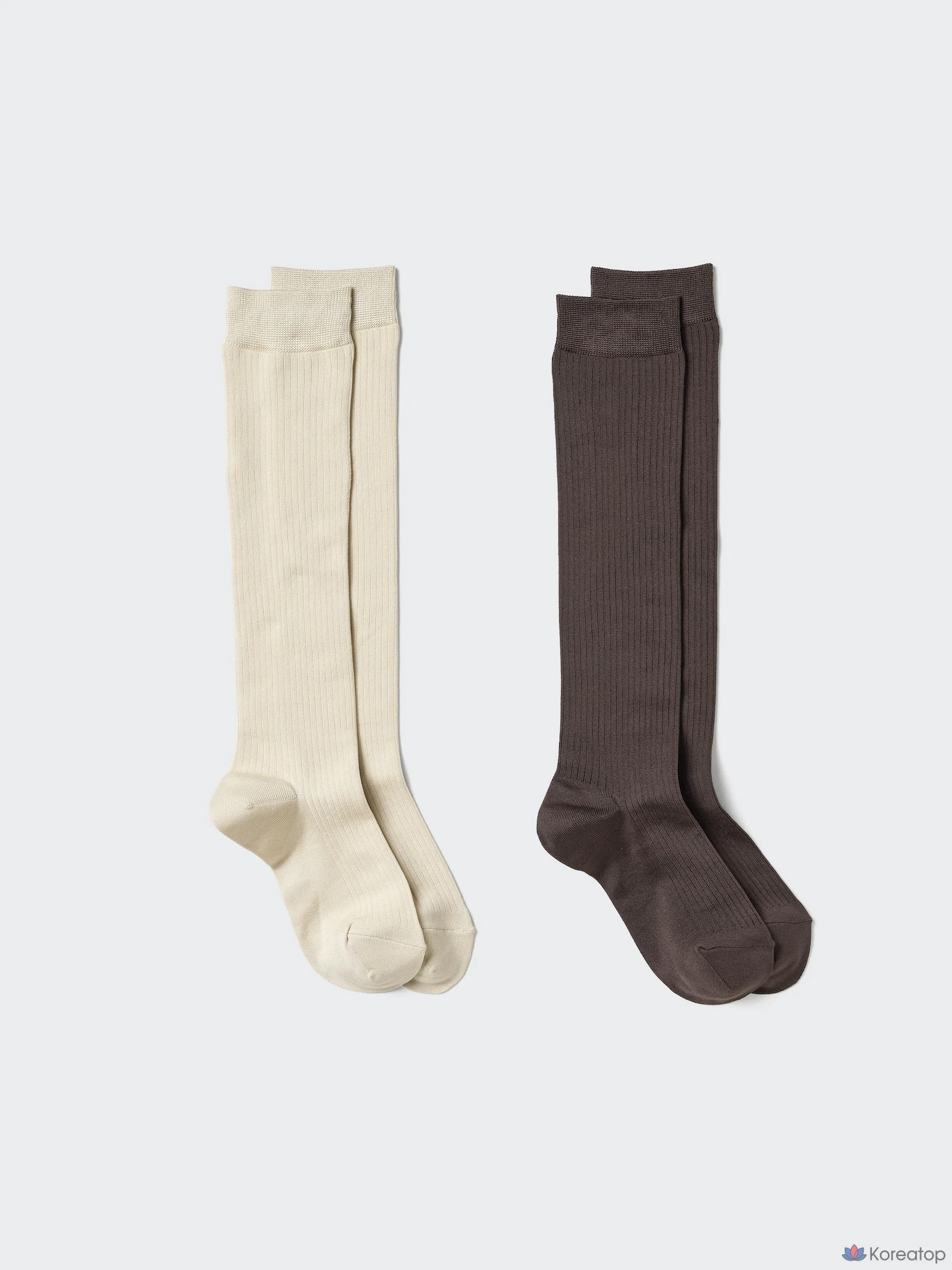 Носки Uniqlo Rib High Socks, 2 пары