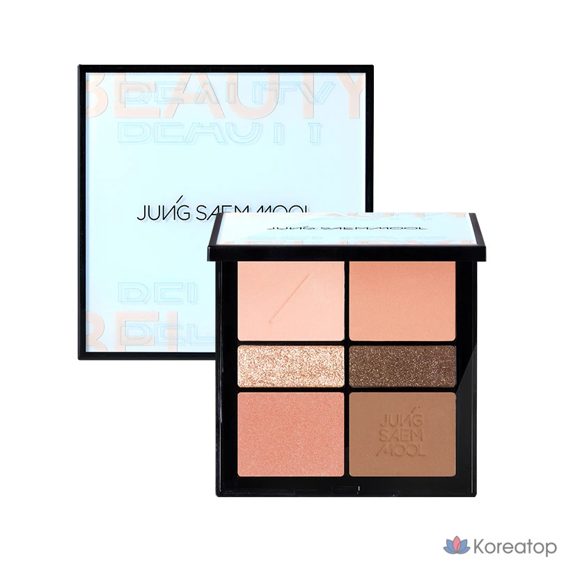 Палетка теней для век Jungsaemmool Artist, оранжево-коричневая, 1 шт.