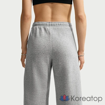 Брюки женские Nike Studio Fleece Medium Weight Mid-Rise Wide Leg Pants, фото 3