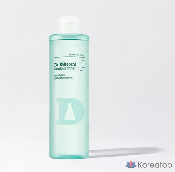 Тоник для очищения пор от кожного сала Dr. Different Sebum Pore Oily Scaling Toner, 300 мл, 1 шт., фото 2
