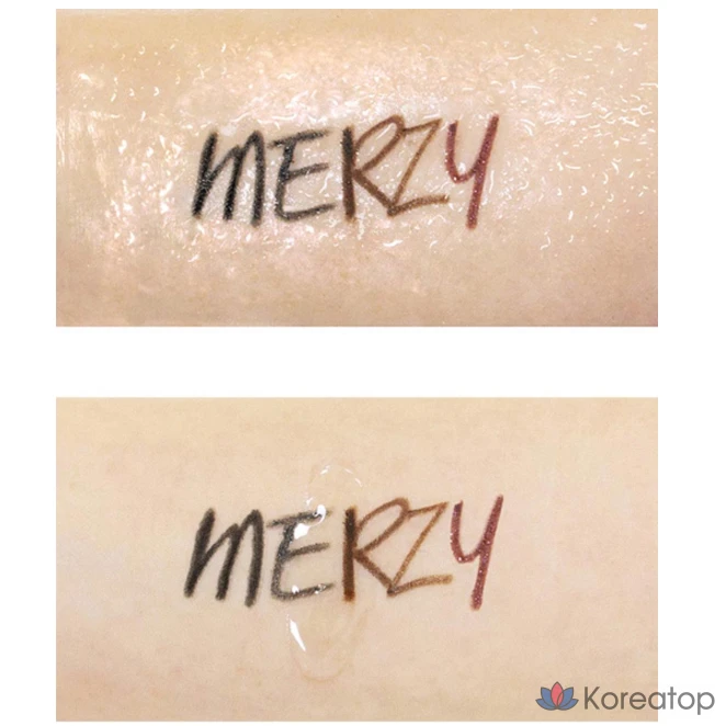 Гелевая подводка для глаз MERZY the First Slim Gel Eyeliner 0.05g, GS3 Bronze Opal, 1 шт., фото 5