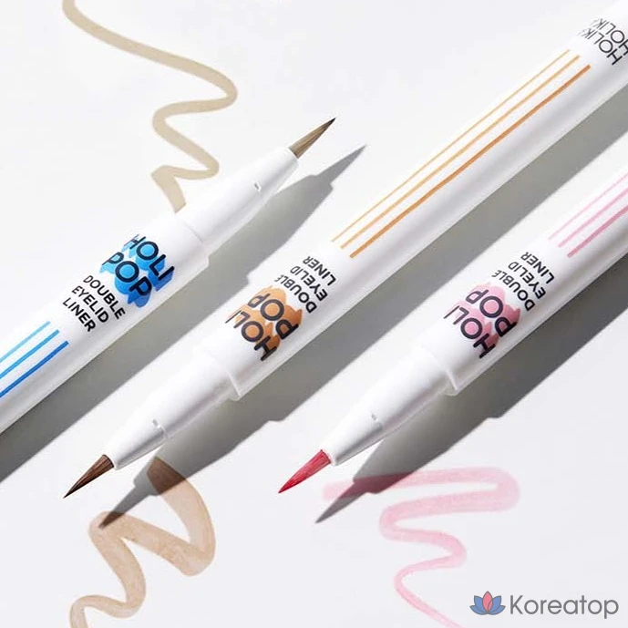 Holika Holika Holipop Double Liner 0,5 г, оттенок «Розовый», 1 шт., фото 3