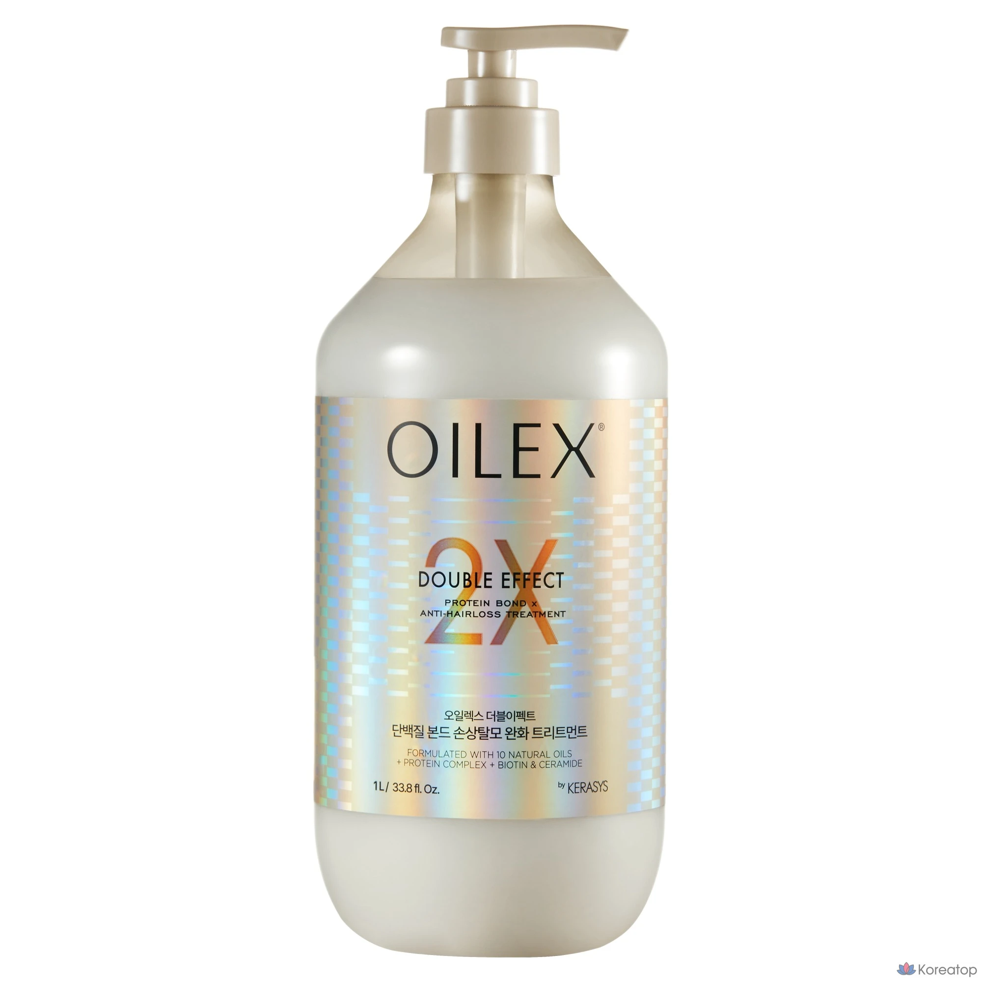 KeraSys Oilex Double Effect Damage Care Hair Loss Relief Protein Bond Treatment, 1 шт., 1 л