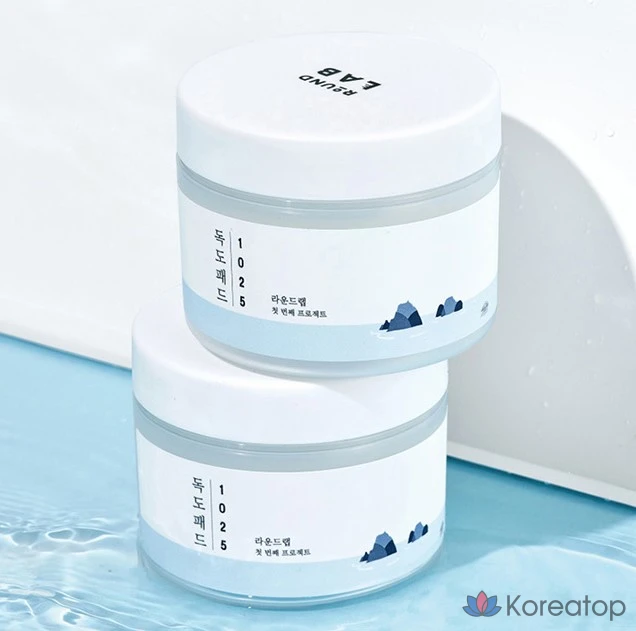 Пэды Round Lab 1025 Dokdo Pad, 120 г, 70 шт.