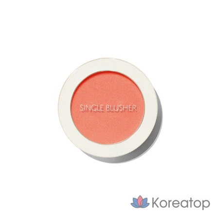 Румяна The Saem Saemmul Single Blusher, оттенок OR01 Mandarin Kiss, 5 г, 1 шт.