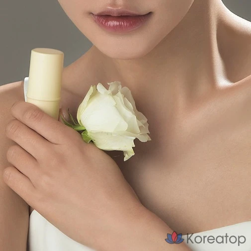 Dermashare Парфюмерный бальзам «Роза» в твердой форме, цвет слоновой кости, 7 г, 1 шт.