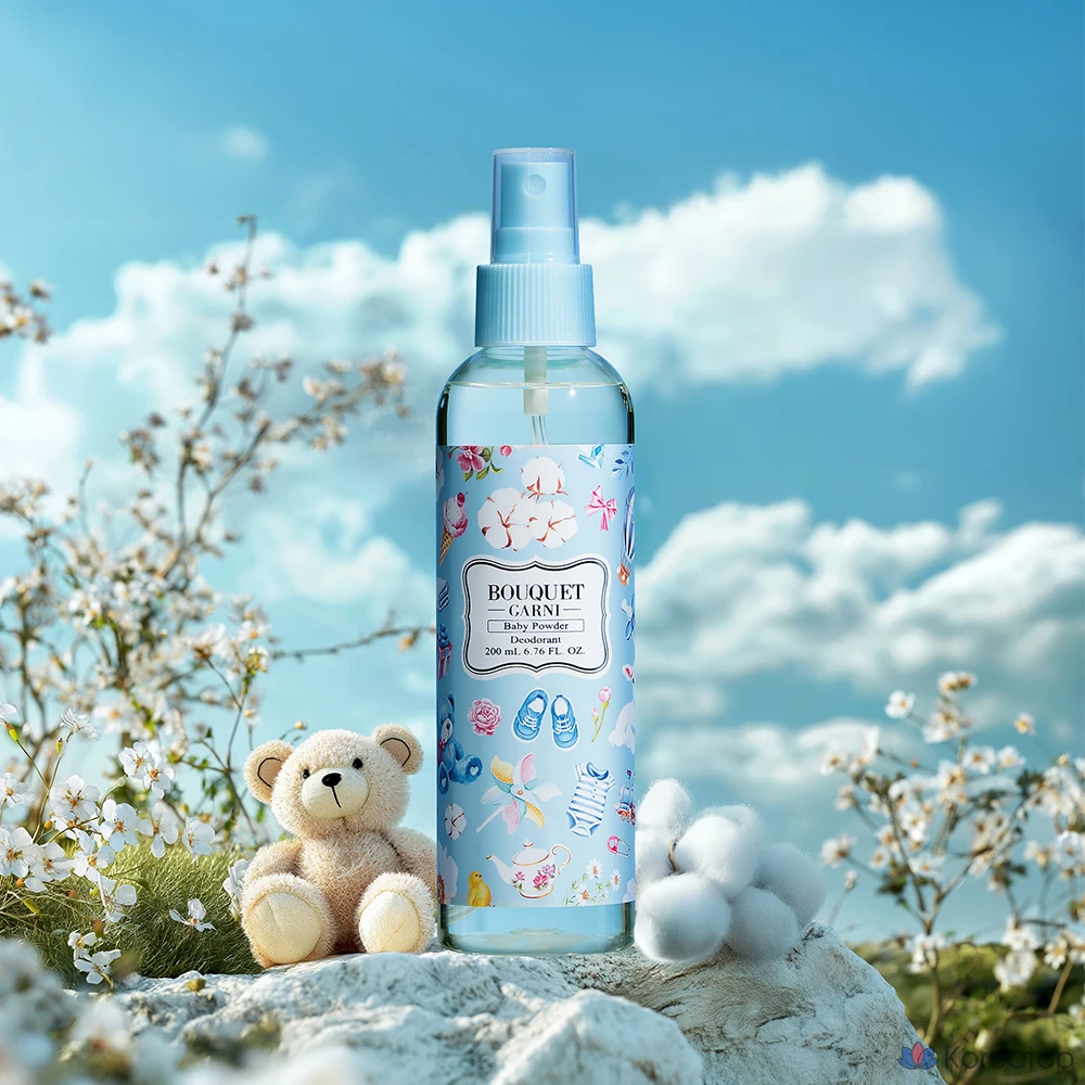 Дезодорант-спрей Bouquet Garni Refresh с детской присыпкой, 1 шт., 200 мл