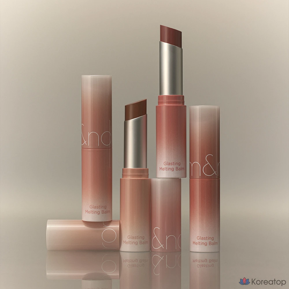 Бальзам для губ ROM&ND Glasting Melting Lip Balm, оттенок 10 Nude Beige, 3.5 г, 1 шт., фото 9