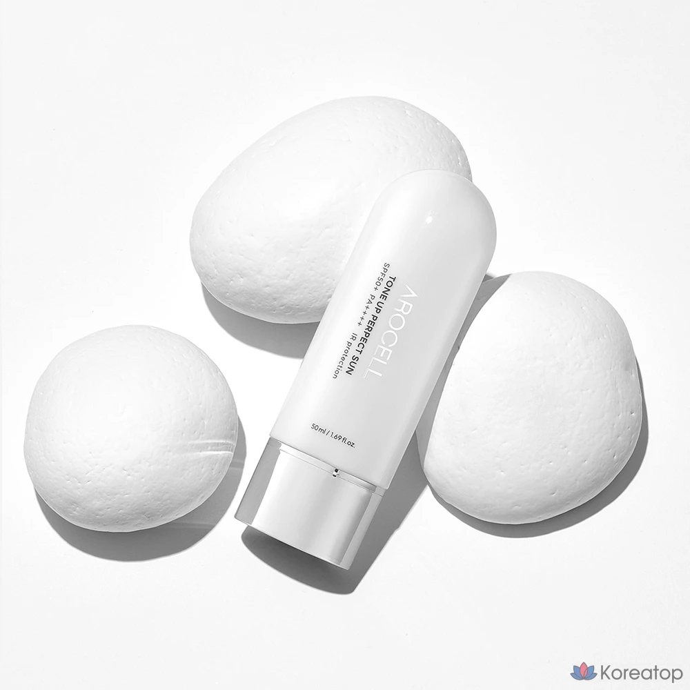 Солнцезащитный крем Arocell Tone-Up Perfect Sun (SPF50+ PA++++), 50 мл, 1 шт.