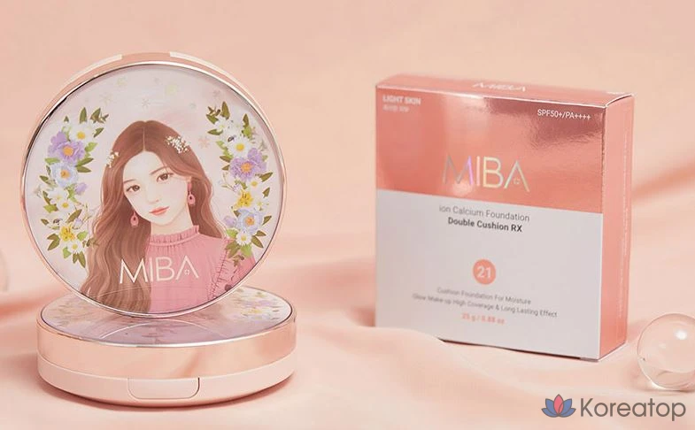 Тональный крем MIBA Wang Cushion Foundation Season 2, 25 г, № 21 Bright Skin, 1 шт.